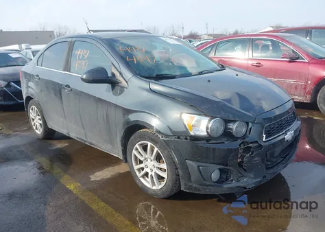 2014 Chevrolet Sonic Lt Auto z USA, uszkodzony, nr VIN 1G1JC5SH4E4124082